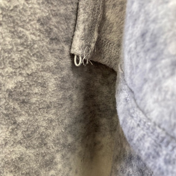 Cuddl duds sweater fleece wear with stretch grey ombre size Medium - Picture 9 of 11